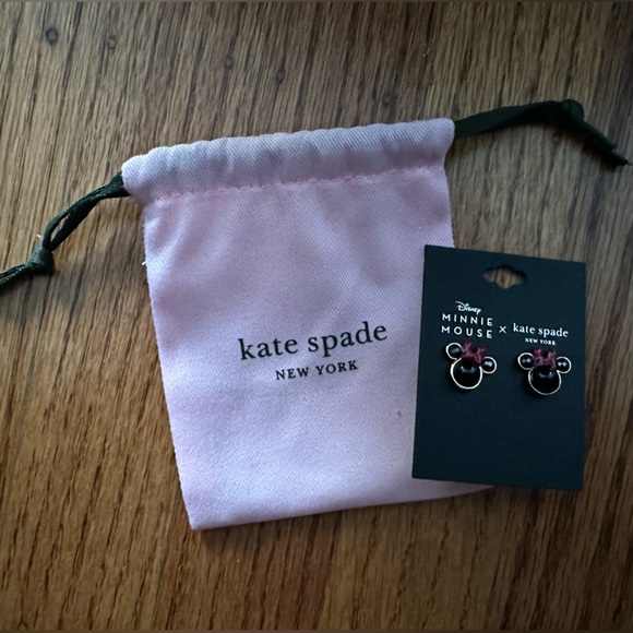 NEW Kate Spade Minnie Mouse Earrings - Picture 1 of 3